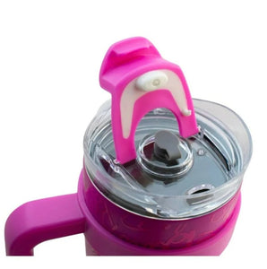 Barbie Termo de Acero inoxidable Doble pared con popote capacidad 1.2 L
