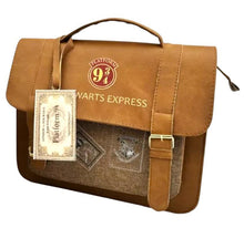 Cargar imagen en el visor de la galería, Harry Potter Bolso tipo Portafolio Hogwarts express plataforma 9 3/4
