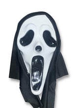 Cargar imagen en el visor de la galería, Mascara Scream Disfraz GhostFace Halloween Cosplay con capucha
