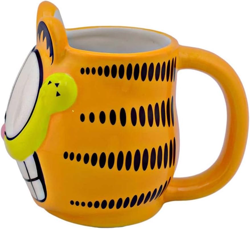 Tarro Garfield 3D Taza de ceramica capacidad 591 mls