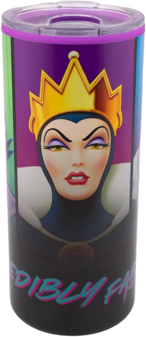 Termo Villanos Disney doble Pared con Asa Malefica, Úrsula y Reina Malvada “Incredibly Fabulous”  capacidad 550 ml