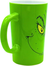 Cargar imagen en el visor de la galería, Taza Latte Grinch Verde Navidad Taza Latte Grinch Navidad
