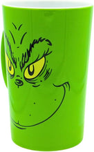 Cargar imagen en el visor de la galería, Taza Latte Grinch Verde Navidad Taza Latte Grinch Navidad
