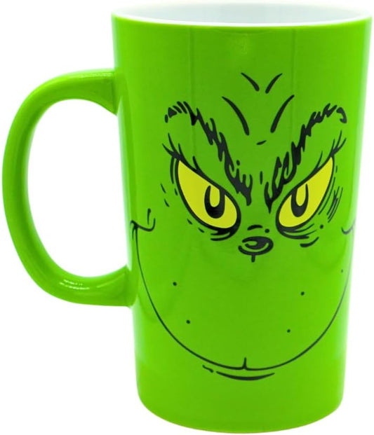 Taza Latte Grinch Verde Navidad Taza Latte Grinch Navidad