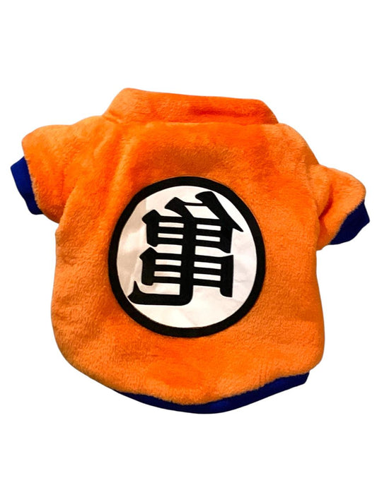 Goku Disfraz Dragon Ball Sudadera para Perro con forro de polar Halloween
