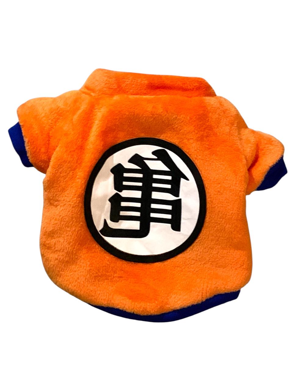 Goku Disfraz Dragon Ball Sudadera para Perro con forro de polar Halloween