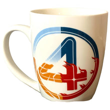 Cargar imagen en el visor de la galería, Los 4 Fantásticos Taza Belly Porcelana Disney Marvel con Caja de Regalo Capacidad 500 ml
