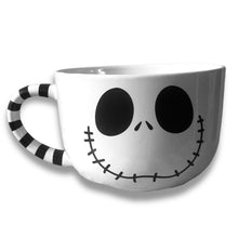 Cargar imagen en el visor de la galería, Tazon Jack Skellington Taza Jumbo Ceramica 530 ml capacidad
