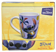 Cargar imagen en el visor de la galería, Stitch Taza Porcelana Personajes Animados Con Caja De 500 Ml Color Azul Lilo Y Stitch Live Action
