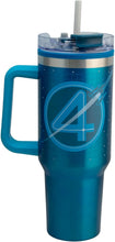 Cargar imagen en el visor de la galería, 4 Fantasticos Termo Alto doble pared con tapa hermetica Marvel capacidad 1.2L

