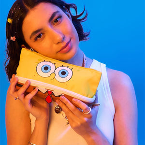 Bob Esponja Lapicera Escolar Corbata Estuche