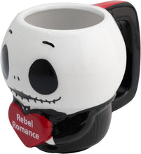 Cargar imagen en el visor de la galería, Jack skellington taza 3d el extraño mundo de jack ceramica Rebel Romance
