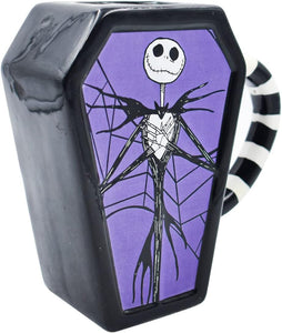 Jack Skellington Tarro De Ceramica 3D: Disney El Extraño Mundo De Jack - 591ml