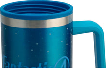 Cargar imagen en el visor de la galería, 4 Fantasticos Termo Alto doble pared con tapa hermetica Marvel capacidad 1.2L
