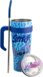 Stitch Termo doble acero inoxidable 1.2L, vaso para bebidas caStitch Termo doble dlientes por 8 hras y frias 24 hras.