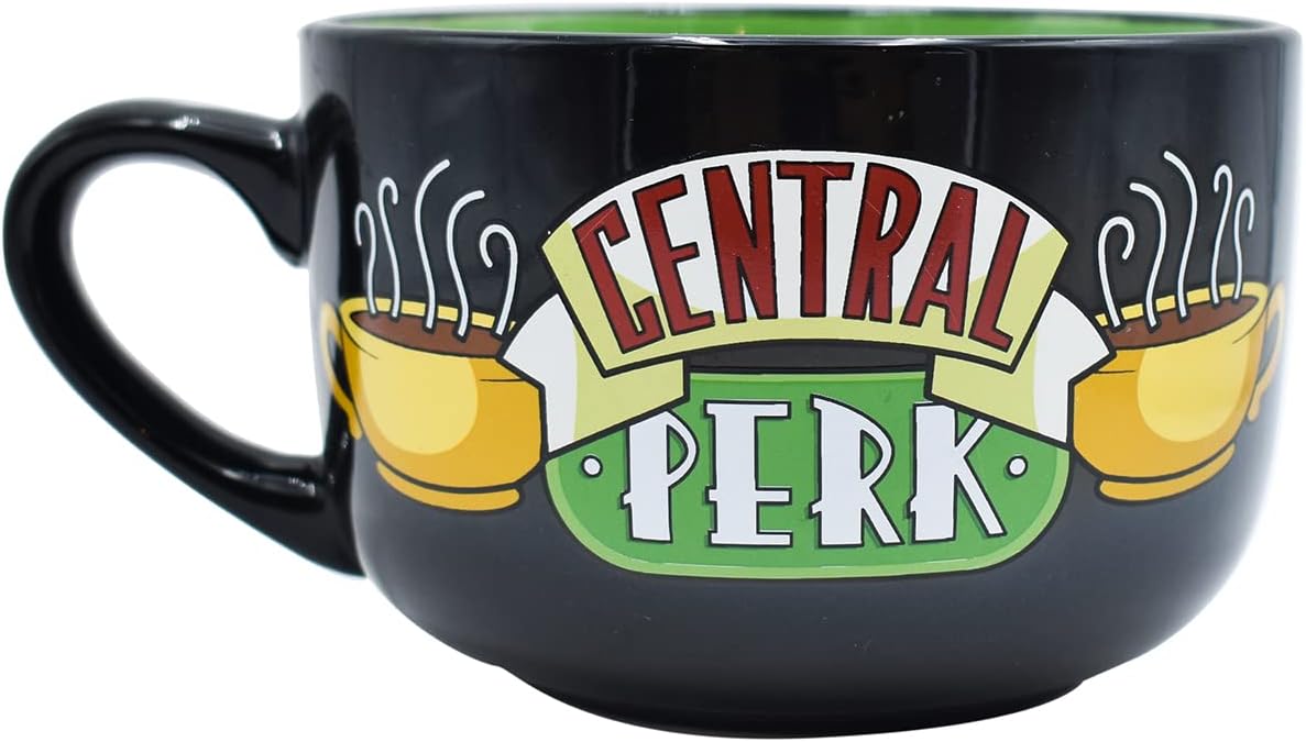 Friends Central Perk Tazon Ceramica Tarro Jumbo 700 ml