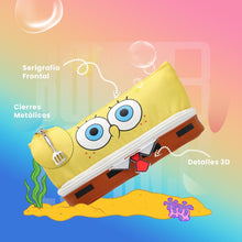 Cargar imagen en el visor de la galería, Bob Esponja Lapicera Escolar Corbata Estuche
