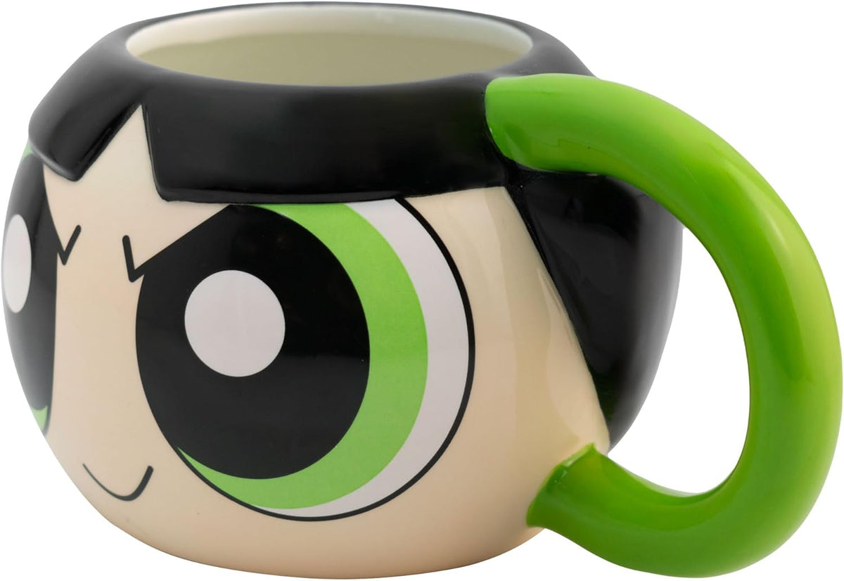 Chicas Superpoderosas Taza 3D Tarro Ceramica 590 ml Bellota o Burbuja
