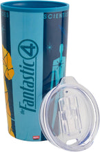 Cargar imagen en el visor de la galería, 4 Fantasticos Termo doble pared Fantastic 4, Capacidad 500ML, Marvel termo para bebidas calientes super heroes.
