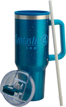 Cargar imagen en el visor de la galería, 4 Fantasticos Termo Alto doble pared con tapa hermetica Marvel capacidad 1.2L
