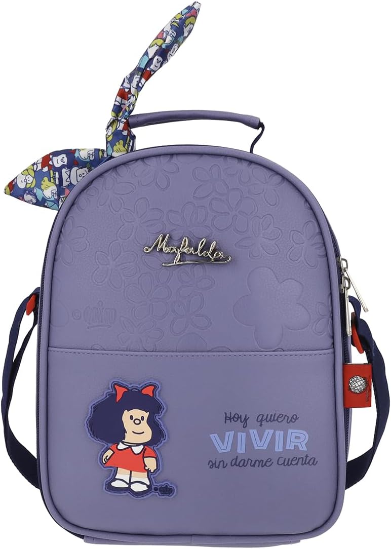 Mafalda Lonchera Reforzada 80s Pañuelo