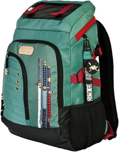 One Piece Mochila Grande Zoro Premium Porta Laptop