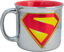 Cargar imagen en el visor de la galería, Superman Taza iridiscente de ceramica 430ML
