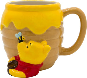 Winnie Pooh Tarro De Ceramica 3D 680 ml