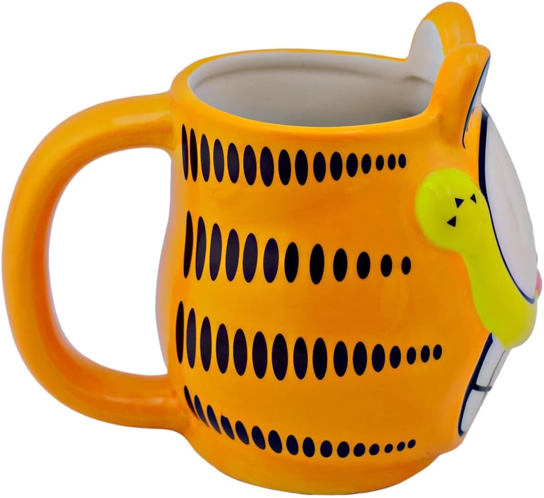 Tarro Garfield 3D Taza de ceramica capacidad 591 mls