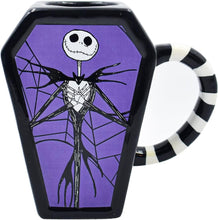 Cargar imagen en el visor de la galería, Jack Skellington Tarro De Ceramica 3D: Disney El Extraño Mundo De Jack - 591ml
