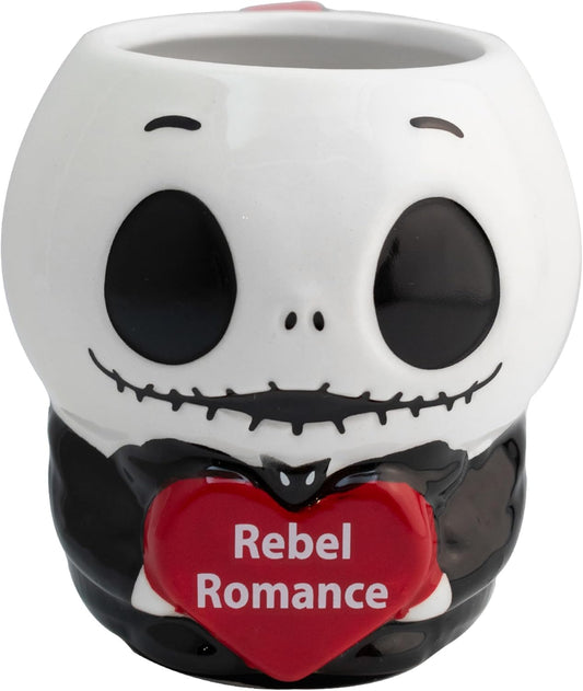 Jack skellington taza 3d el extraño mundo de jack ceramica Rebel Romance