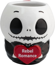 Cargar imagen en el visor de la galería, Jack skellington taza 3d el extraño mundo de jack ceramica Rebel Romance
