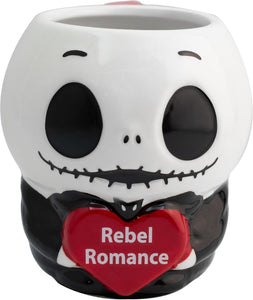Jack skellington taza 3d el extraño mundo de jack ceramica Rebel Romance