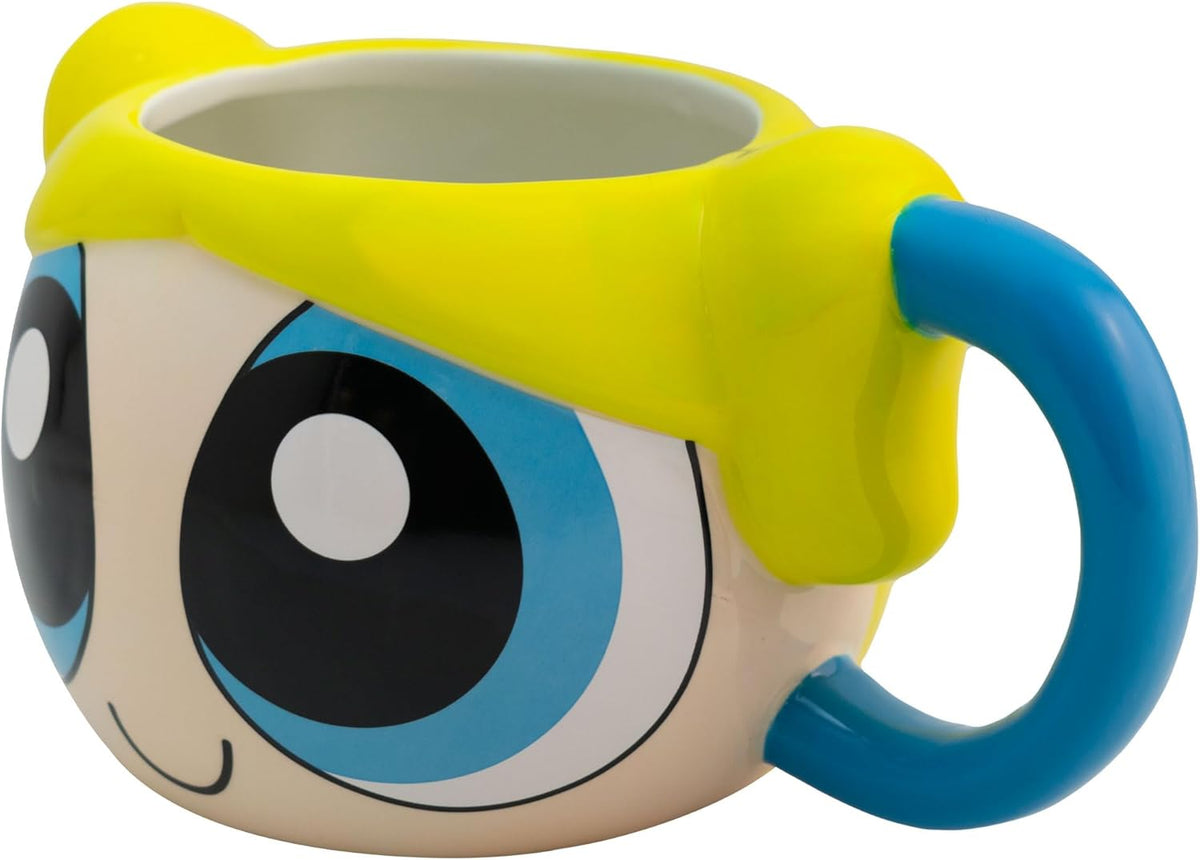 Chicas Superpoderosas Taza 3D Tarro Ceramica 590 ml Bellota o Burbuja