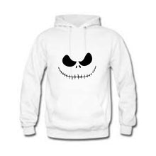 Cargar imagen en el visor de la galería, Sudadera Jack Skellington Adulto o Infantil con gorro Hoodie Halloween Cosplay
