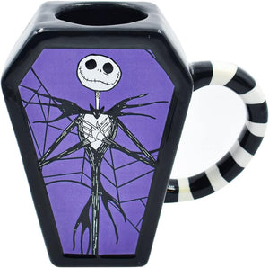 Jack Skellington Tarro De Ceramica 3D: Disney El Extraño Mundo De Jack - 591ml