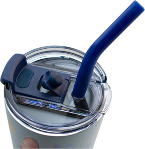 Stitch Vaso Termo doble Pared Acero Inoxidable con tapa y Popote