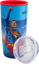 Cargar imagen en el visor de la galería, Superman Legacy Termo Doble Pared con Tapa Transparente, Vaso Térmico DC Comics, Capacidad 500 ml
