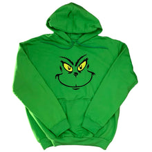 Cargar imagen en el visor de la galería, Sudadera Grinch Unisex Bordada Hoodie Cosplay Navidad varios modelos Adulto o Infantil

