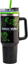 Cargar imagen en el visor de la galería, Jurassic Park Termo Doble Pared Jurassic World 1.2 Litros, Vaso Térmico XL con Asa, Tapa Antiderrames
