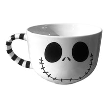 Cargar imagen en el visor de la galería, Tazon Jack Skellington Taza Jumbo Ceramica 530 ml capacidad
