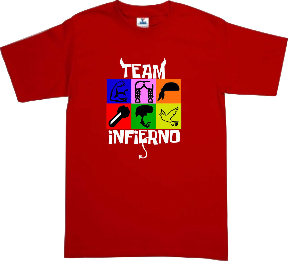 Playera Team Infierno La Casa de los Famosos Dama / Cabllero / Infantil