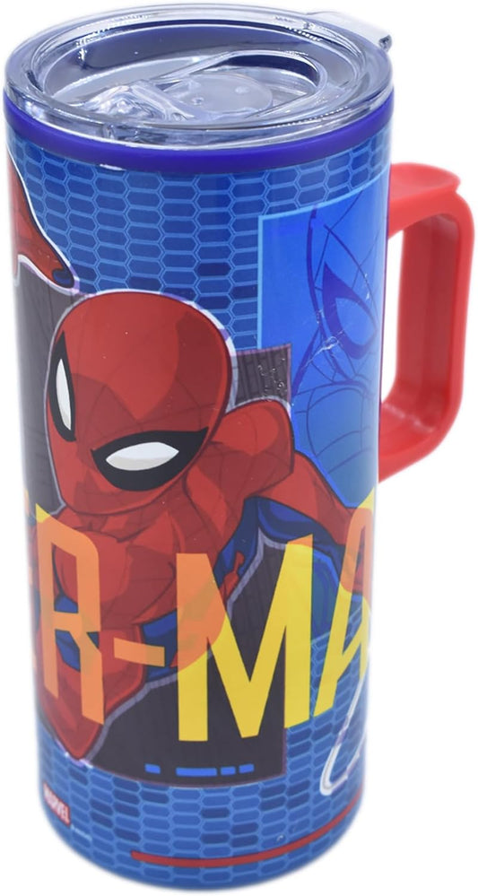 Termo Spiderman doble asa Capacidad 550 ml