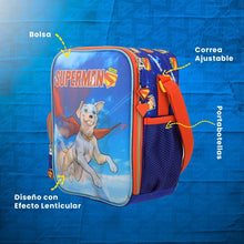 Cargar imagen en el visor de la galería, Superman Lonchera Escolar Krypto Lenticular
