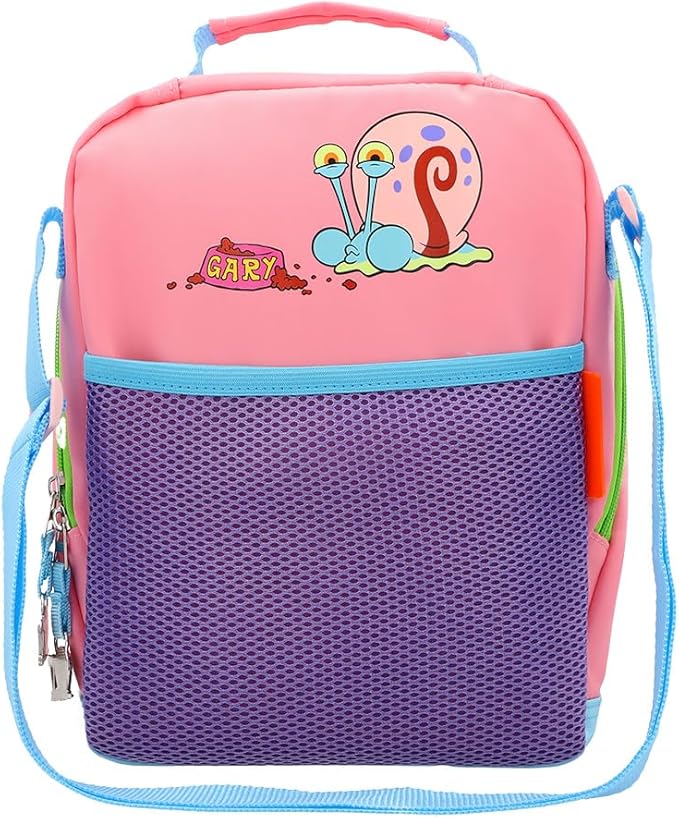 Lonchera Escolar Bob Esponja Azul Edición Limitada