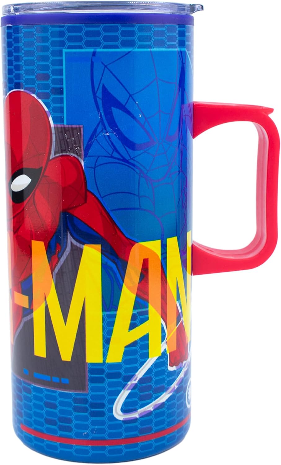 Termo Spiderman doble asa Capacidad 550 ml