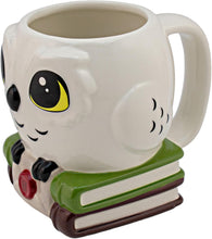 Cargar imagen en el visor de la galería, Harry Potter Taza Hedwig Diseño Chibi Grande 3D
