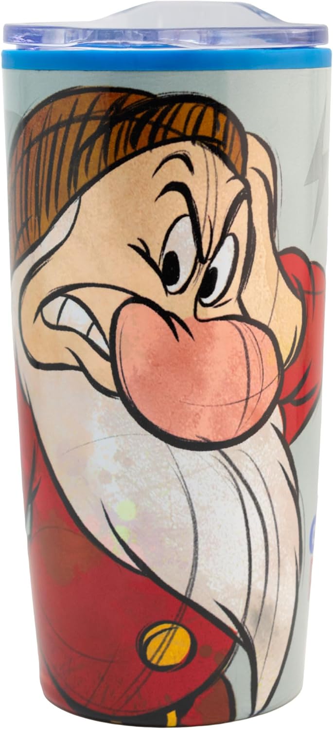 Gruñon Termo doble pared blancanieves grumpy capacidad 500ml