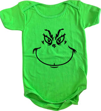 Cargar imagen en el visor de la galería, Set 2 Playeras Grinch Navidad Familia Evento Fiestas Navideñas Pareja Verde Limon

