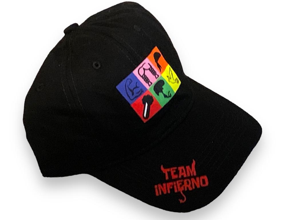 Gorra Team Infierno La Casa de los famosos Gabardina